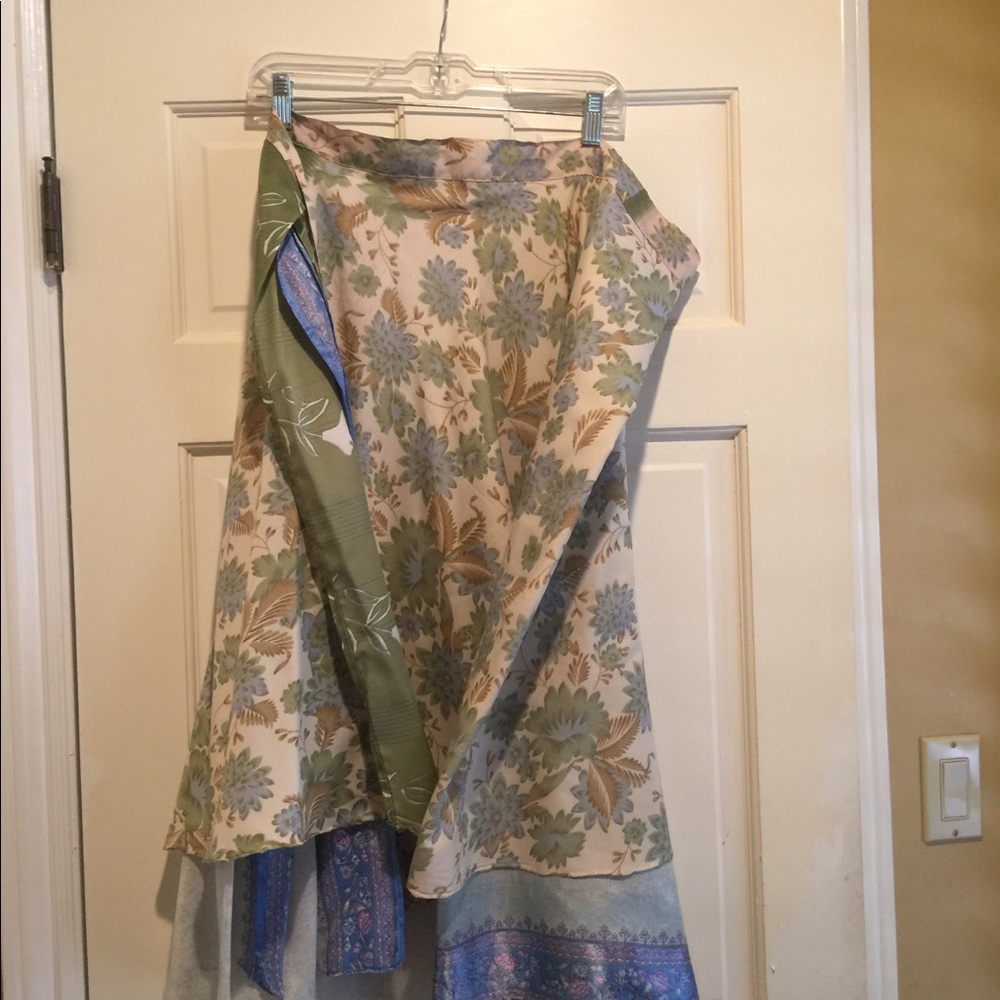 Wrap around skirt